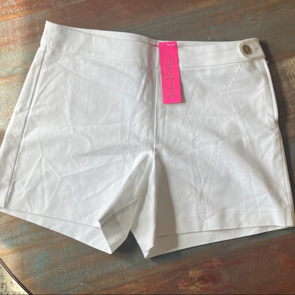 Lilly Pulitzer Crisp White Women's Bermudas